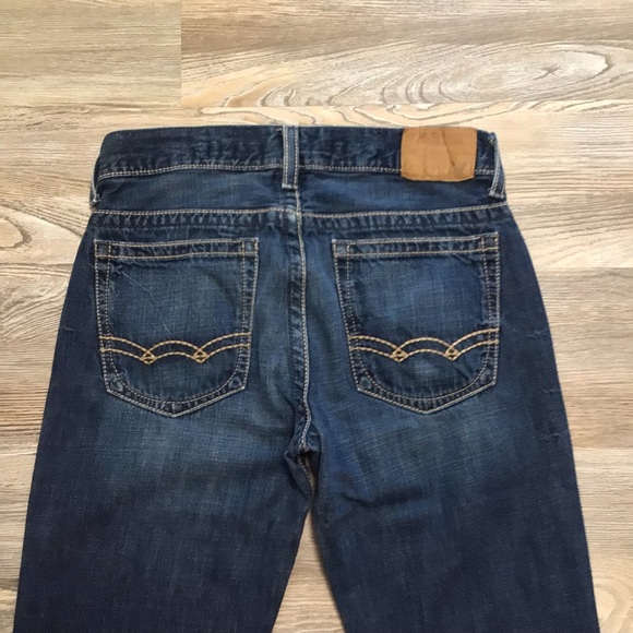 American Eagle Outfitters Low Rise Bootcut Cotton Jeans 32x32 - Picture 8 of 13